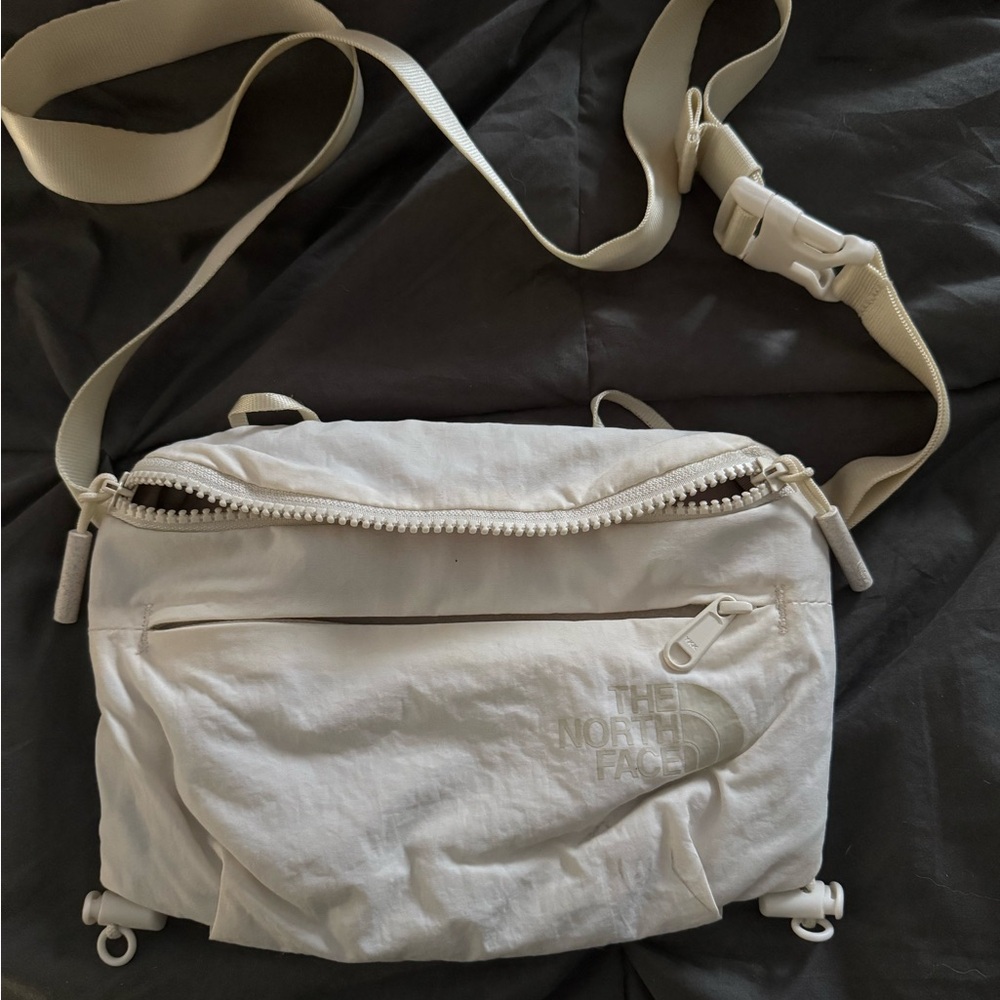 The North Face Cream Crossbody Bag